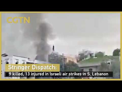 Stringer Dispatch: 9 killed, 13 injured in Israeli air strikes in S. Lebanon