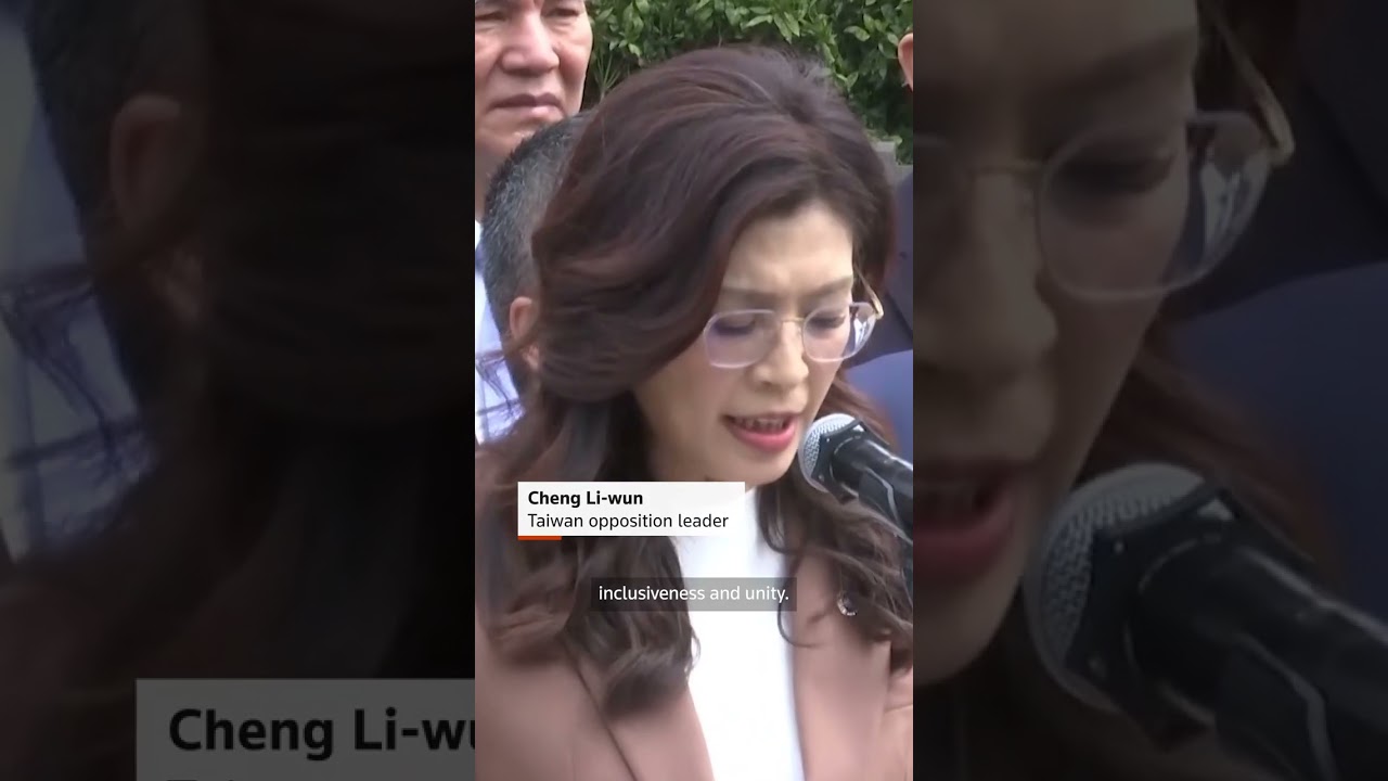 Taiwan opposition leader promotes reconciliation with China