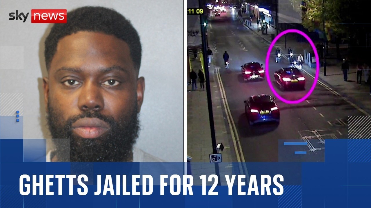 Video footage released of rapper Ghetts after 12-year jail sentence for fatal hit-and-run