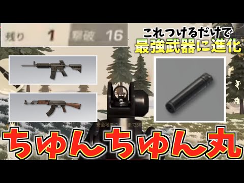 【荒野行動】ちゅんちゅん丸が最強武器ということを証明します。【16kill win】