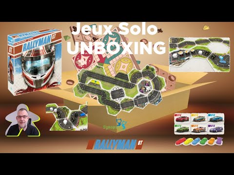 Unboxing - Rallyman GT | synapses | jeu de société