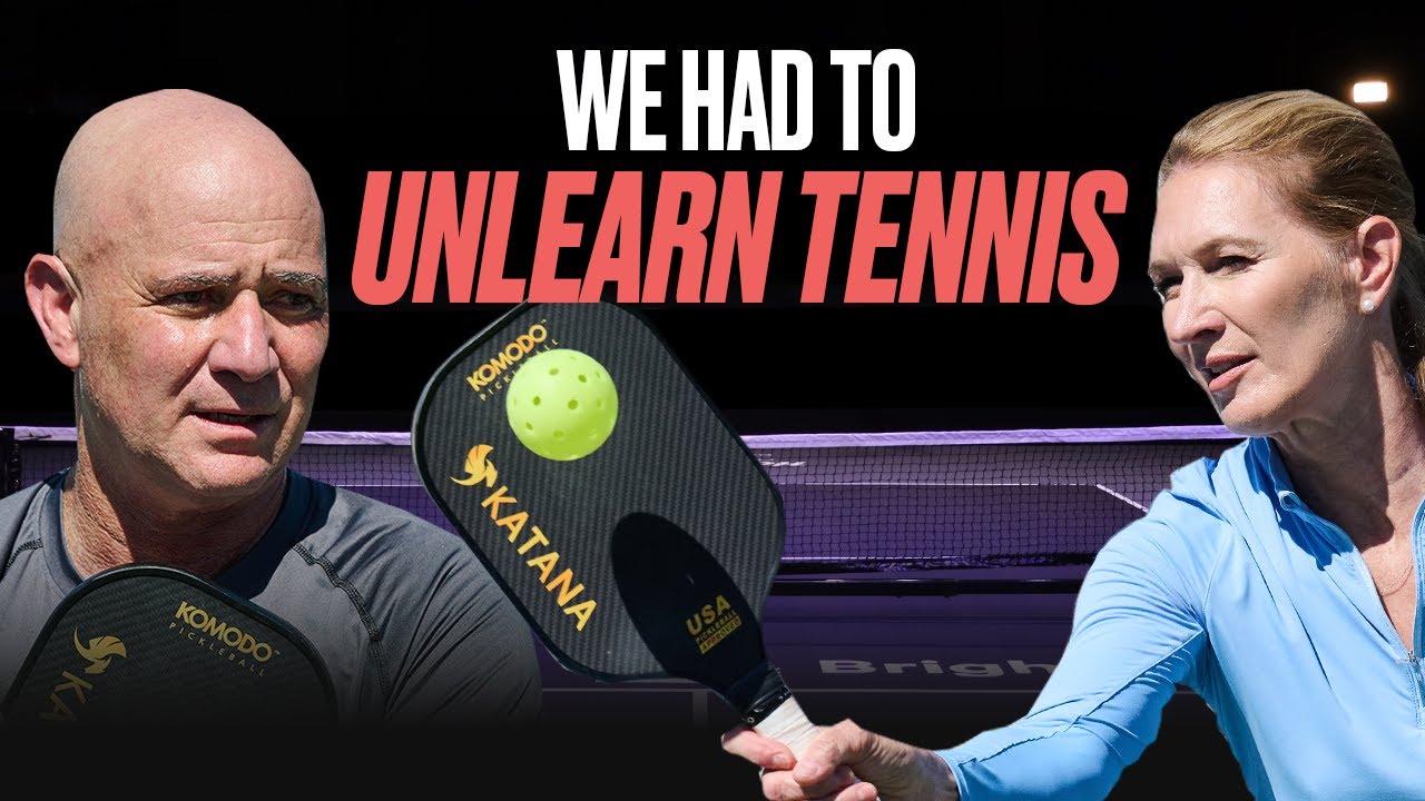Andre Agassi and Steffi Graf OFFICIALLY Pro Pickleball Players
