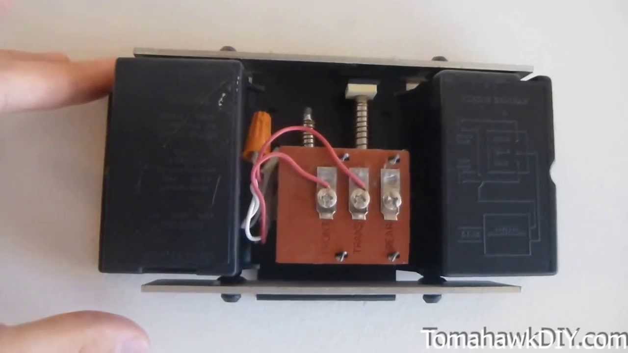 How to Repair a Broken Doorbell - YouTube diagram of a transformer 