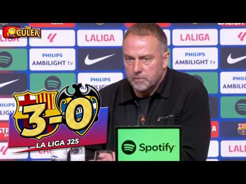 Rueda prensa HANSI FLICK: FC BARCELONA 3-0 LEVANTE UD
