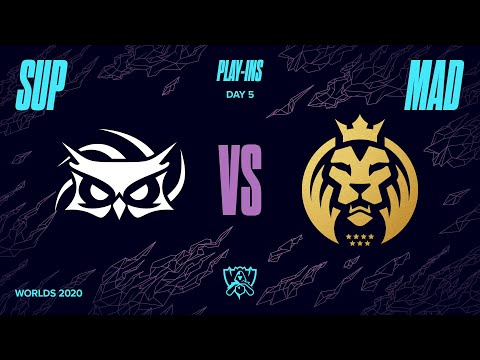 SUP vs MAD｜Worlds 2020 Play-in Knockout Stage Day 1 Match 2 Game 1