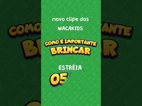 Como é importante brincar!! Dia 05 estreia, e você não pode ficar de fora não é mesmo?! ??