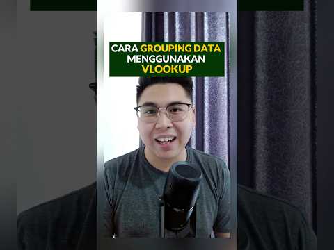 CARA GROUPING DATA PAKE #VLOOKUP #googlesheets #exceltips #excel #foryou #fypviral #tips #tutorial