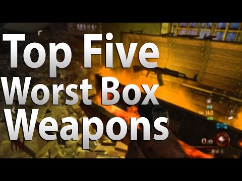 'TOP 5' Boring Maps in Call of Duty Zombies - Black Ops 2 