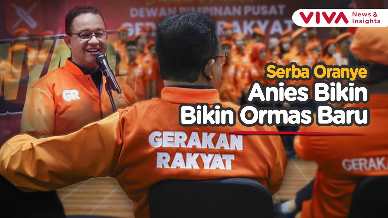 Fakta Anies Bentuk Ormas Gerakan Rakyat, Apa Posisinya?