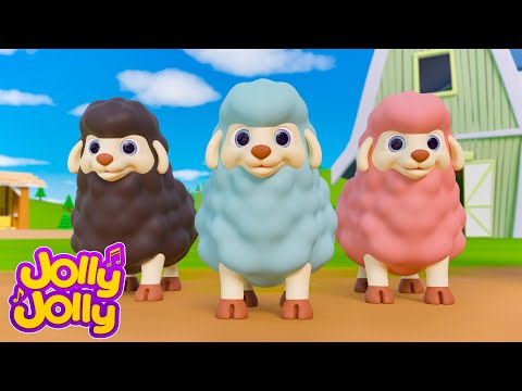 Baa Baa Black Sheep Song + More (Farm Version) | Nursery Rhymes & Kids Songs - Cocacoca