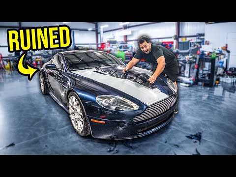 Reviving My Dream Car: Aston Martin V8 Vantage Restoration