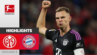 1. FSV Mainz 05 — FC Bayern München 1-3 | Highlights | Matchday 8 – Bundesliga 2023/24