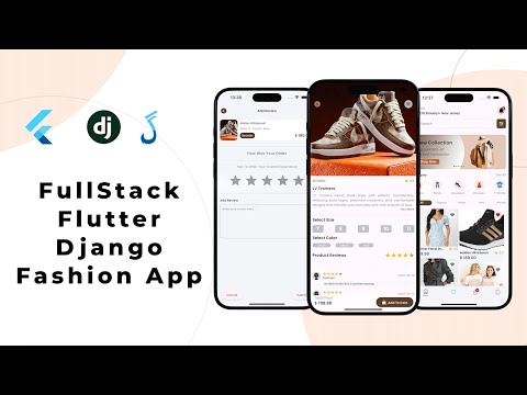 Flutter & Django E-commerce App | Part 2