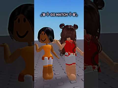 [ Je match 🧍‍♀️🎀] #roblox #edit #fypシ