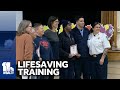 Teachers CPR AED training saved bus drivers life