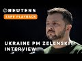 PREVIOUSLY RECORDED: President Zelenskiy speaks to Reuters five years since taking office in Ukraine