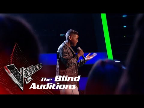 Donel Performs 'Cold Water': Blind Auditions | The Voice UK 2018