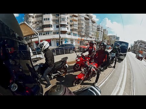 Trip with bikers