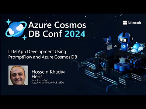 LLM App Development Using PromptFlow and Azure Cosmos DB
