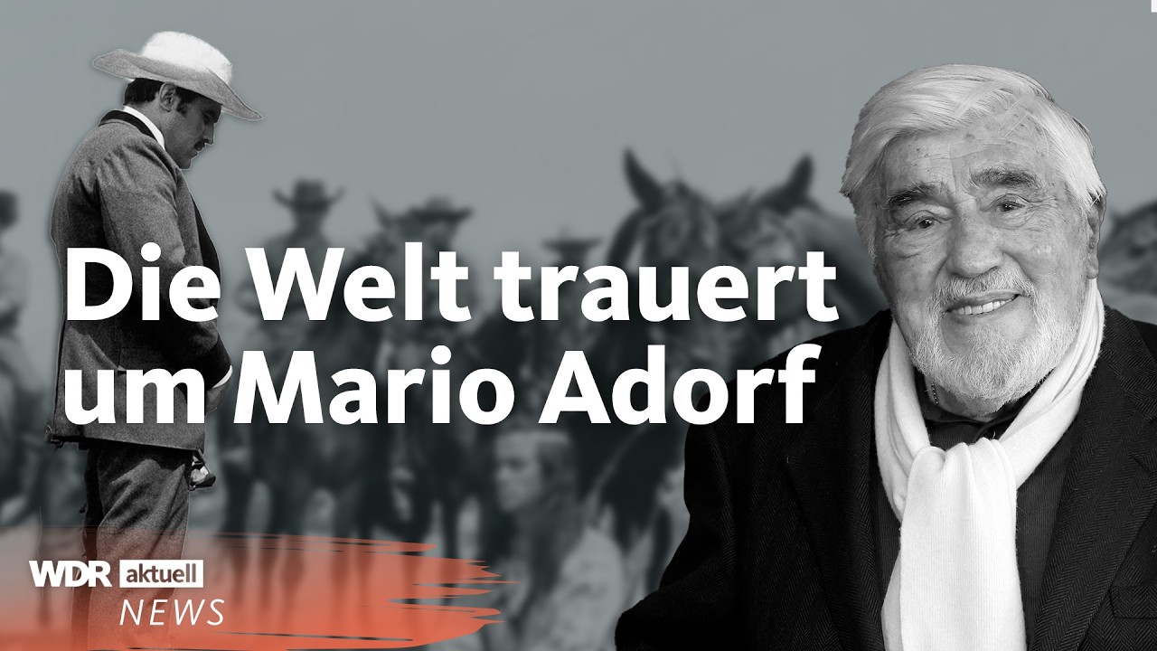Schauspiellegende Mario Adorf ist tot: Deshalb bleibt er unvergessen | WDR aktuell