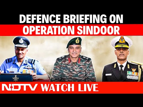 Indian Army Press Briefing | MEA Press Briefing LIVE | MEA LIVE | Vikram Misri LIVE | IAF Briefing