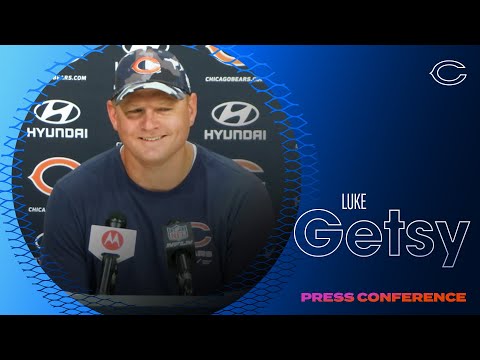 Luke Getsy on Fields: 'He's attacking every day the right way' | Chicago Bears video clip
