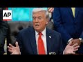 Trump says feds owe him a lot of money for prior DOJ investigations