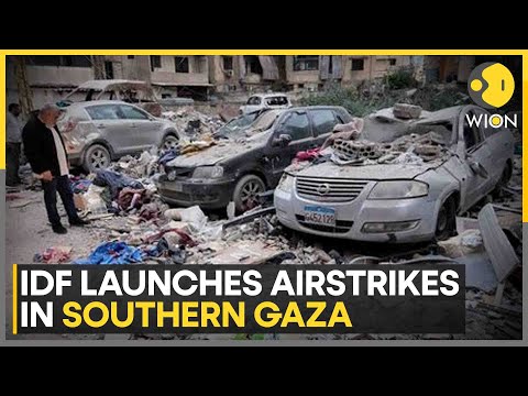 Israel-Hamas War: Palestinian Media Reports New IDF Strikes In Khan Younis  & Rafah | WION