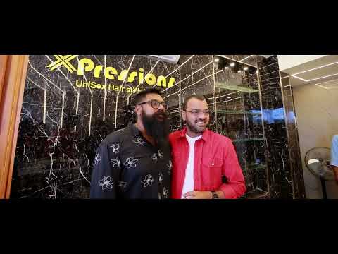 Grand Opening of Xpressions Unisex Hair Style World By Actor Thadi Balaji 