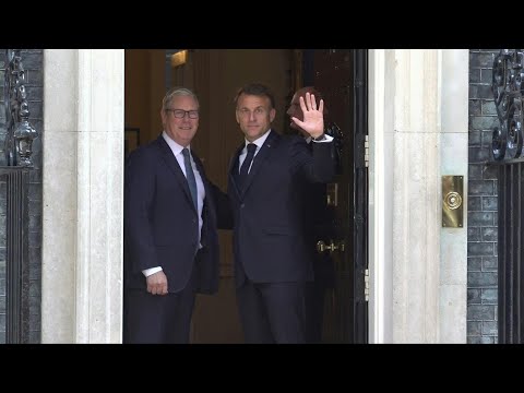 Macron arrives for talks with Starmer amid hopes for UK-France migrant deal | AFP