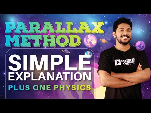 Parallax Method | +1 Physics | WhatsApp 7592092021 to join +1 AGNI Batch |