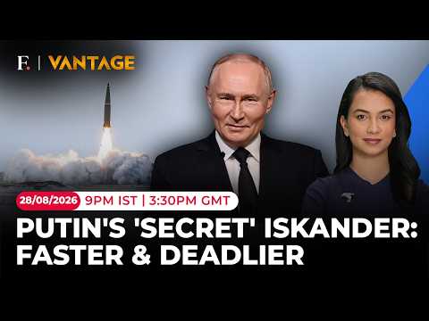 Russia Secretly Debuts Iskander-1000 Ballistic Missile, Striking Kyiv | Vantage on Firstpost | 4K