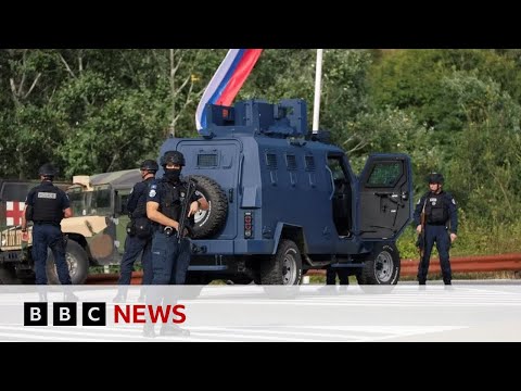 Kosovo and Serbia row over monastery gun battle - BBC News