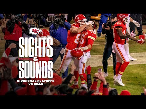 Sights and Sounds from Divisional Playoffs | Chiefs vs. Bills video clip
