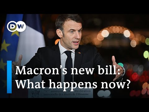 French parliament halts debate on migration bill | DW News