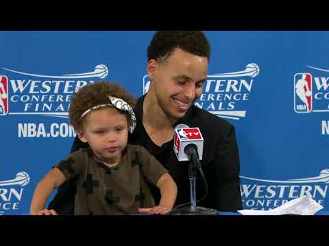 When Steph Curry's Daughter Riley Stole the Show video clip