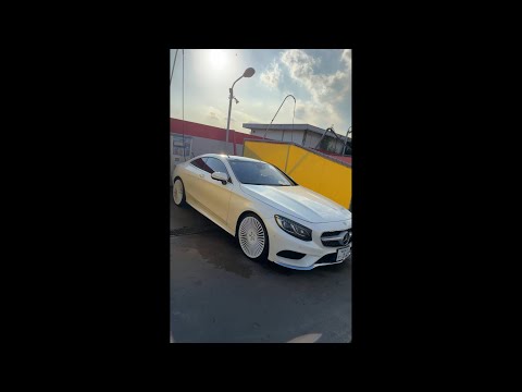 一括で買った現行ベンツSクーペ550を手洗い洗車【SHO STIME がライブ配信中！】