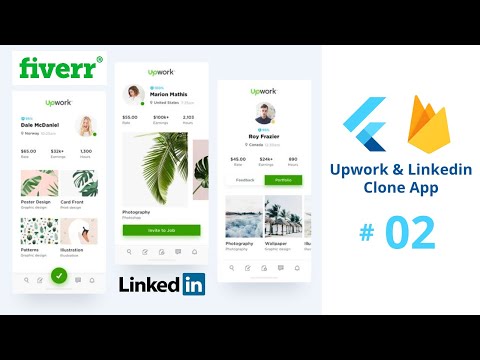 Make Android & iOS Linkedin & Fiverr Clone Course | Flutter Firebase Tutorial for Beginners 2022