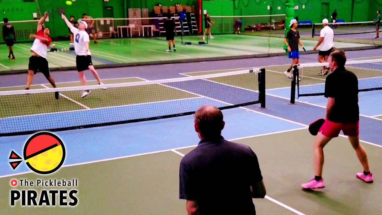 So Much Spin in Pickleball 4.5+ Men's Doubles