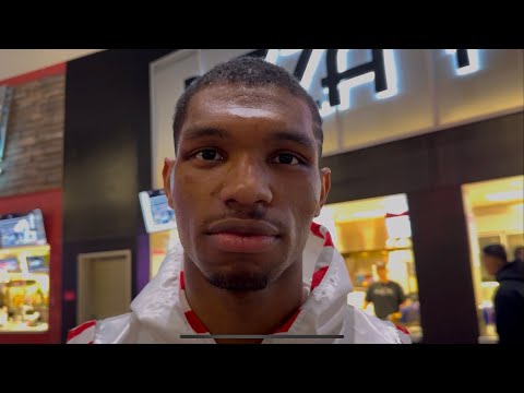 JOHN EASTER SPEAKS AFTER WIN ON BENAVIDEZ-MORRELL UNDERCARD; GOES THE DISTANCE FOR FIRST TIME