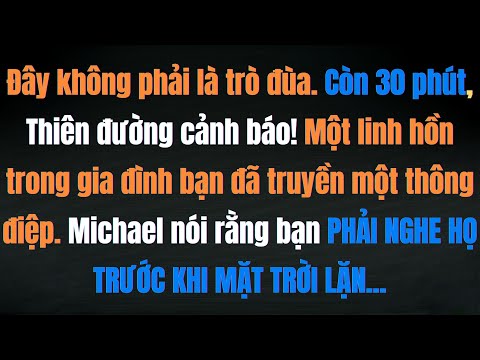💸 Thiên Đàng đang báo động! Một linh hồn trong gia đình bạn đã truyền đạt một thông điệp...