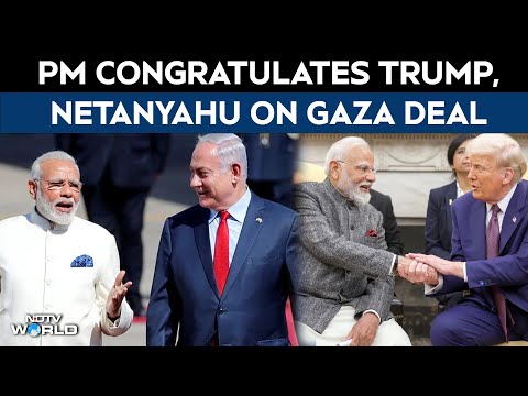Gaza Ceasefire News | PM Modi Congratulates Netanyahu, Trump On Gaza Peace Plan