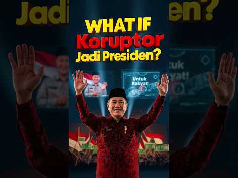 WHAT IF Koruptor Jadi PRESIDEN RI?!  #shorts #whatif