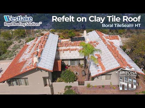 Boral TileSeal® HT Under Clay Tile Roof | Arizona Pristine Roofing