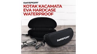 Pratinjau video produk TaffSPORT Kotak Kacamata EVA Hardcase Waterproof