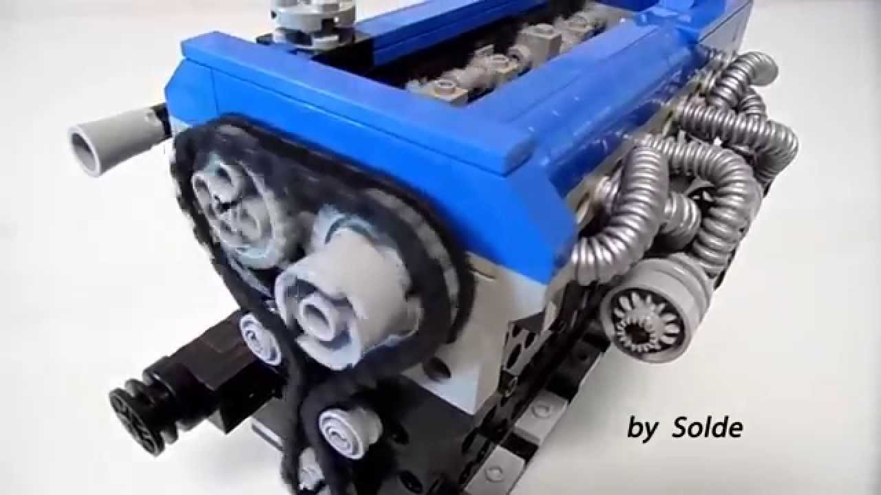 Lego RB26 Engine By Solde - YouTube