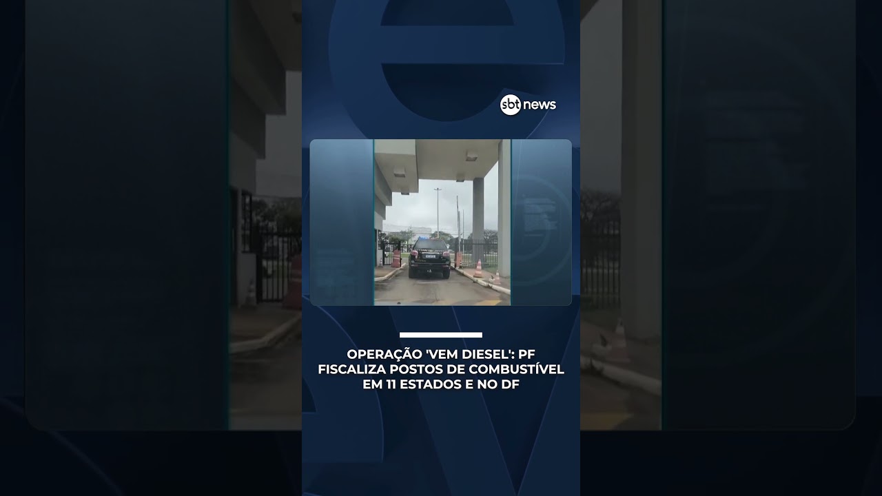 PF faz operação de fiscalização em postos de combustível em 11 estados e no DF