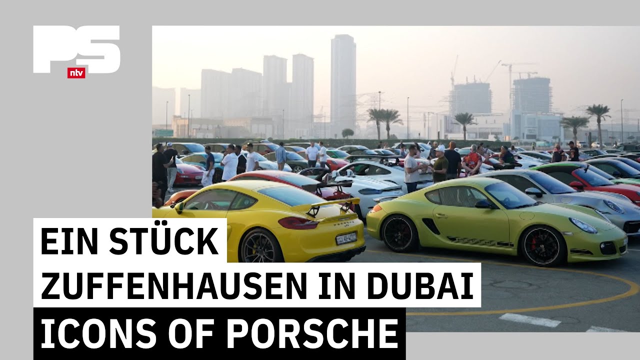 NTV Germany | PS Automagazin feature : Icons of Porsche - the largest Porsche gathering in the Middle East
