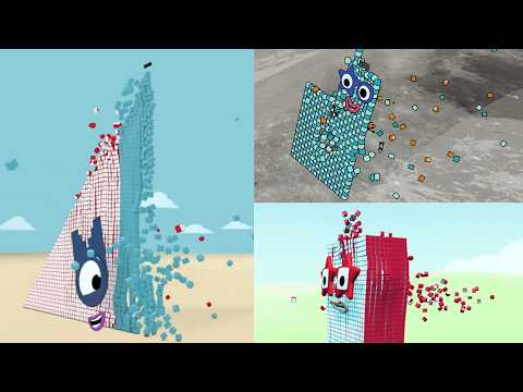 Epic NumberBlocks Crumble Compilation