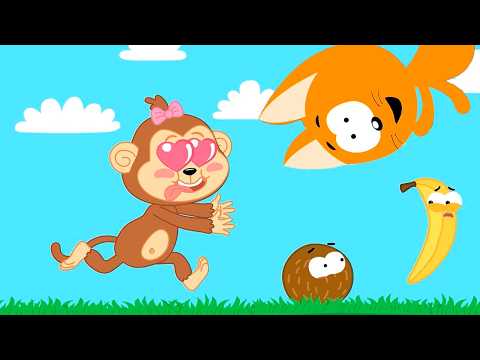 Кокосы и бананы! Детская дискотека! Песенки для детей от Котэ